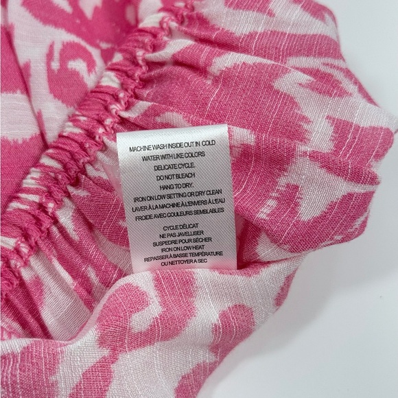 Tamara H. Pink Patterned Women's Top - Picture 5 of 6